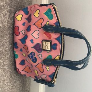 Small Dooney Bourke Heart print handbag